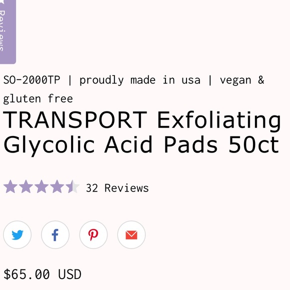 Somme Institute Transport — 50 Treatment Pads — MDT5 — Cell Renewal, Exfoliation - Picture 4 of 12